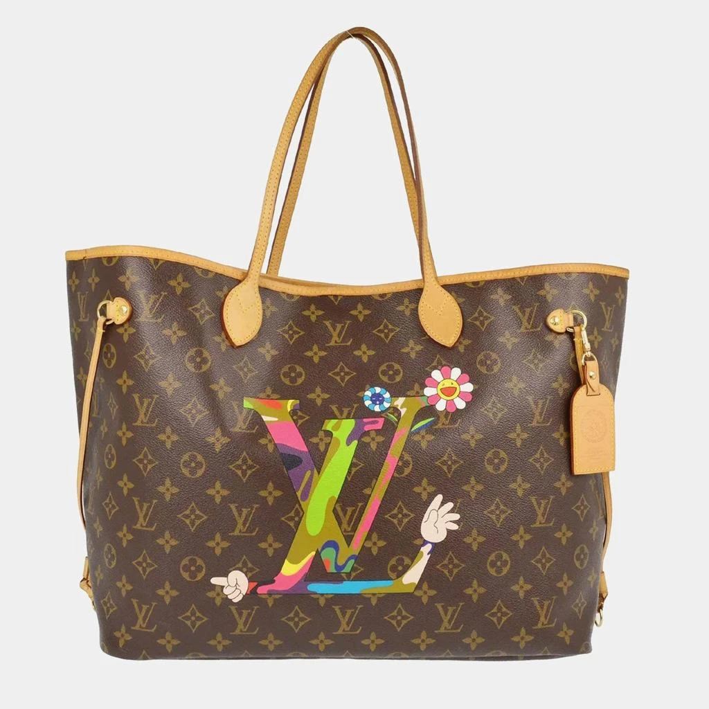 Louis Vuitton Louis Vuitton Monogram Takashi Murakami Neverfull GM Tote Bag 1