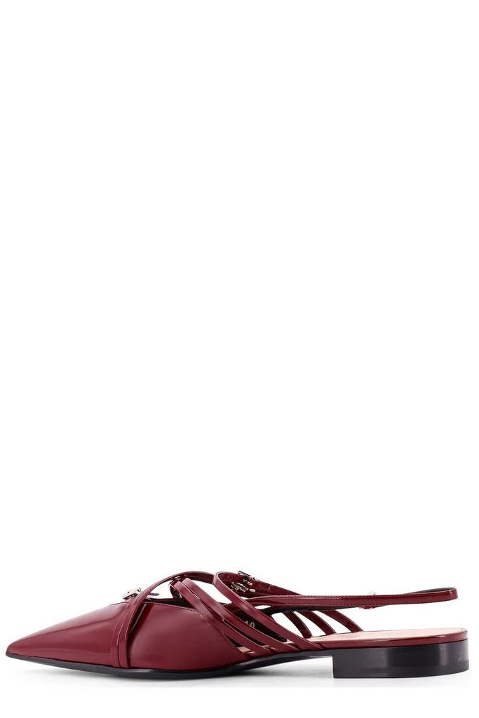 Gucci Gucci Strappy Pointed-Toe Slingback Flats 3
