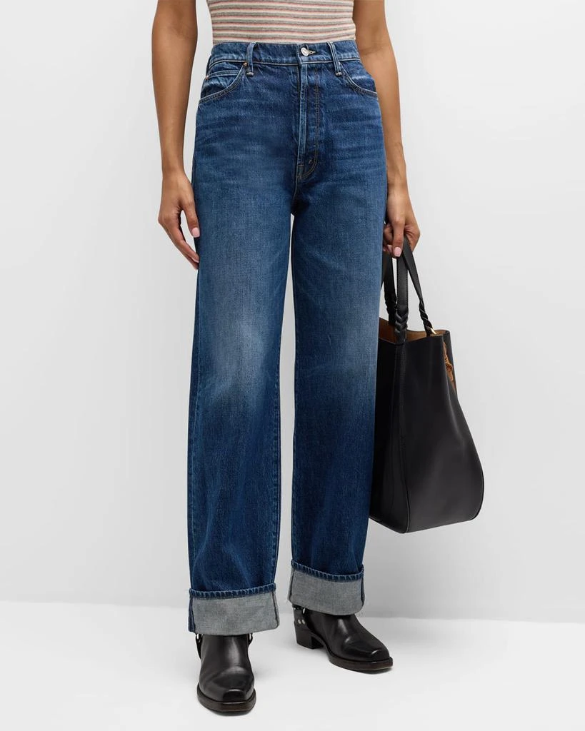 MOTHER Lil' Spitfire Nerdy Cuffed Jeans 2