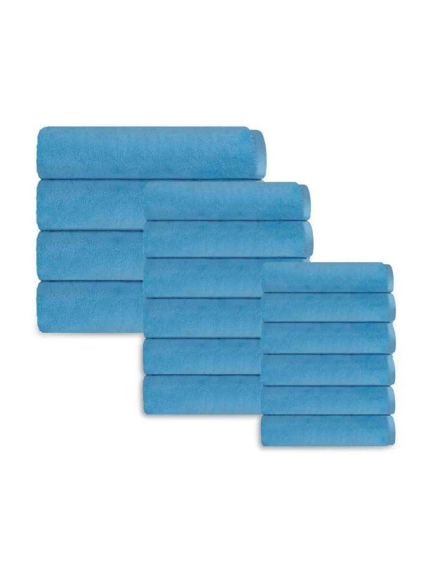 Depera Home Puresoft 16-Piece Turkish Towel Set 1