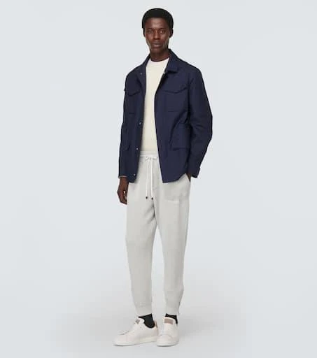 Brunello Cucinelli Ribbed-knit cotton sweatpants 2