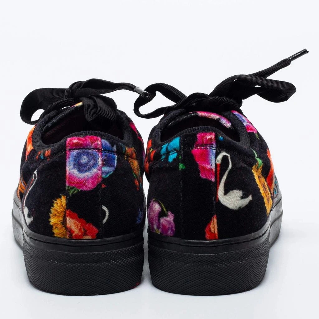 ETRO Etro Multicolor Velvet Low Top Sneakers Size 37 5