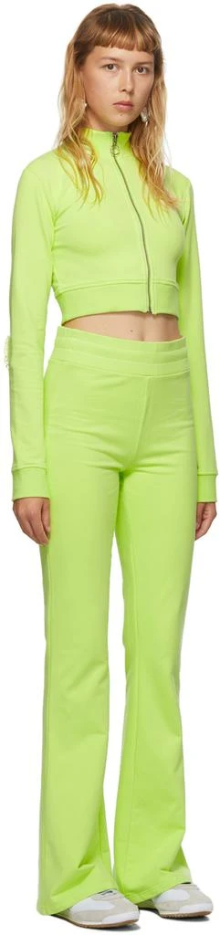 I'm Sorry by Petra Collins SSENSE Exclusive Green Logo Tracksuit 3