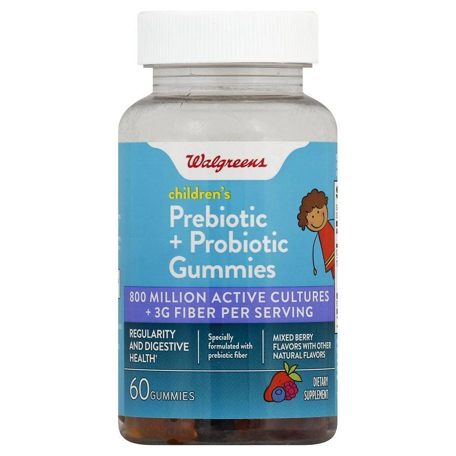 Walgreens Children's Prebiotic + Probiotic Gummies 1