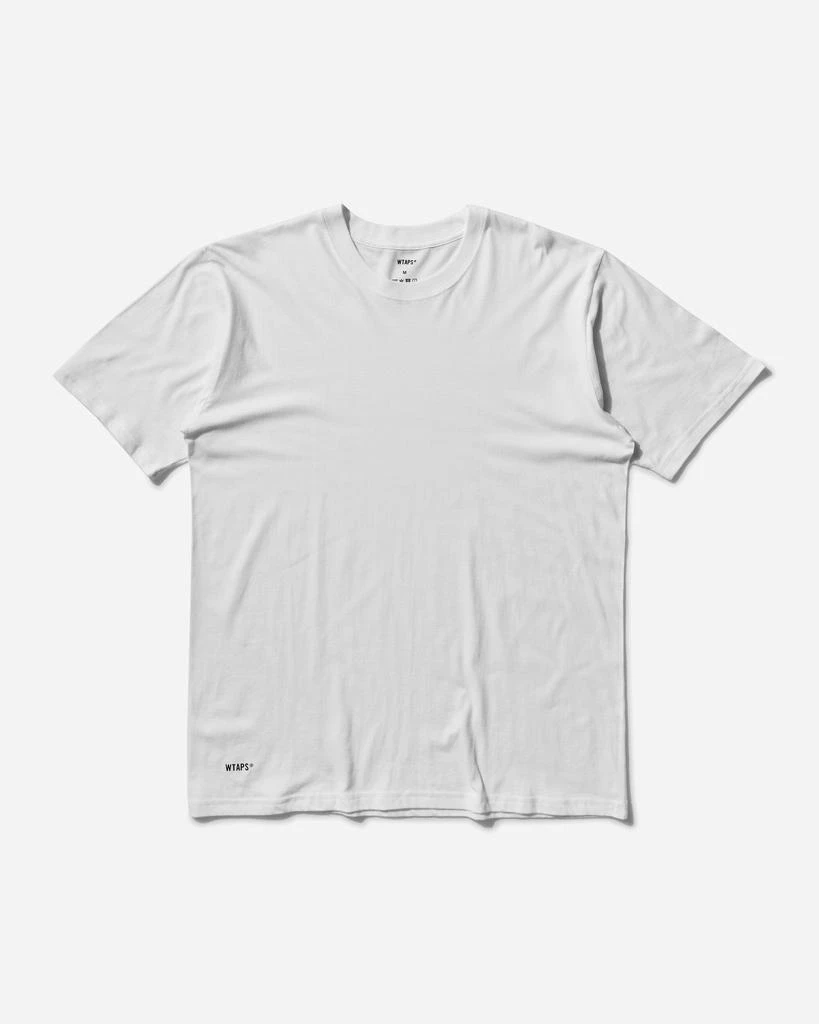 Wtaps Men's Skivvies 3-Pack T-Shirt White 2