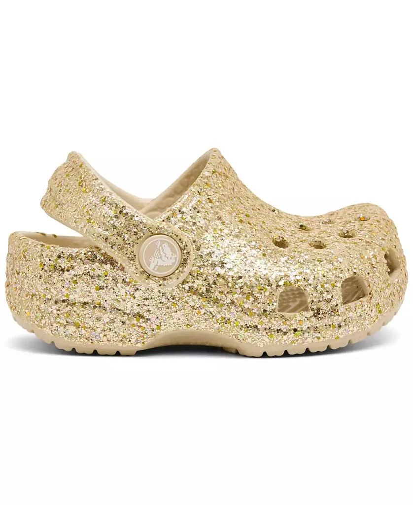 Crocs Infant Girls Chunky Glitter Classic Clogs from Finish Line 3