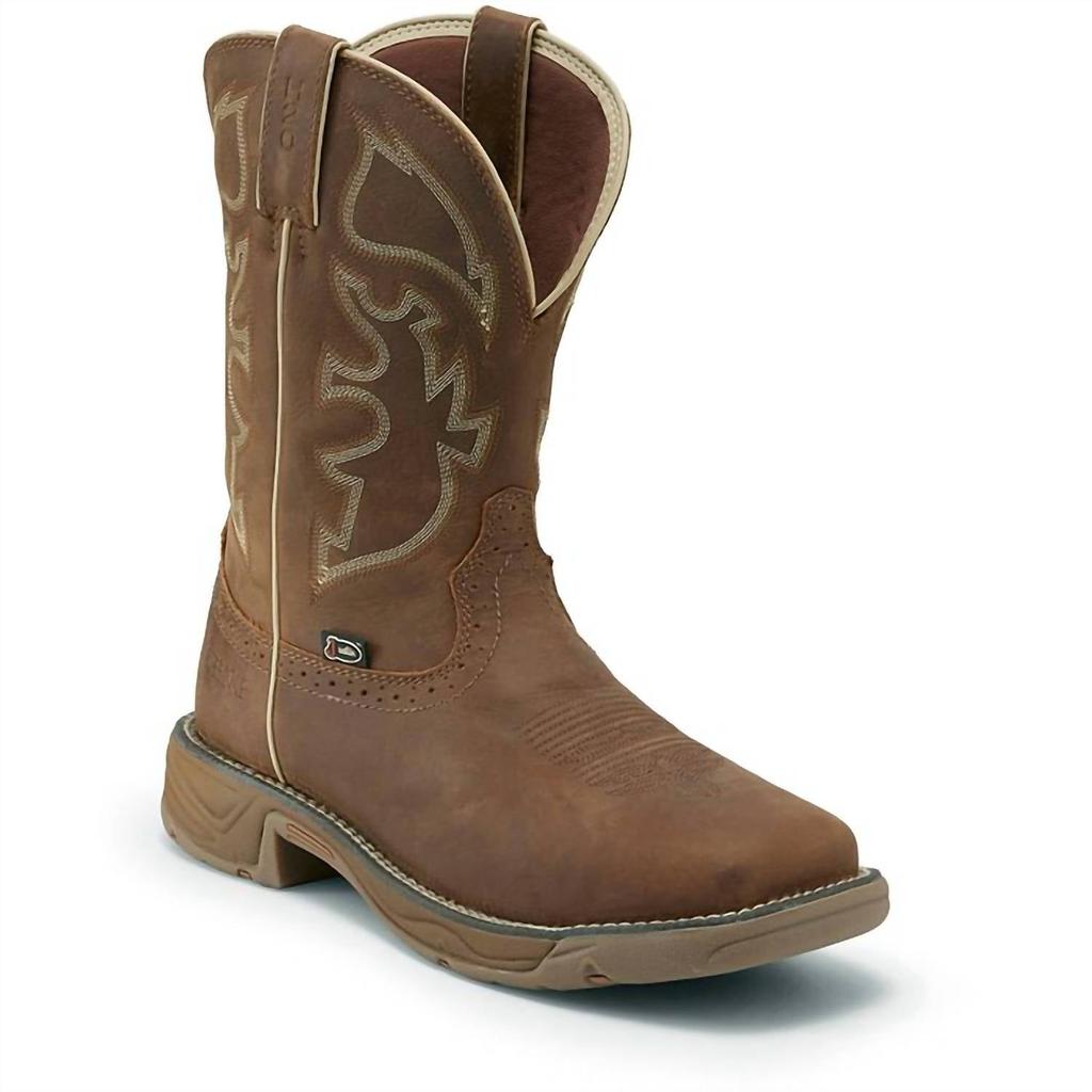 Justin MEN'S RUSH 11" STEEL TOE WATERPROOF WORK BOOT