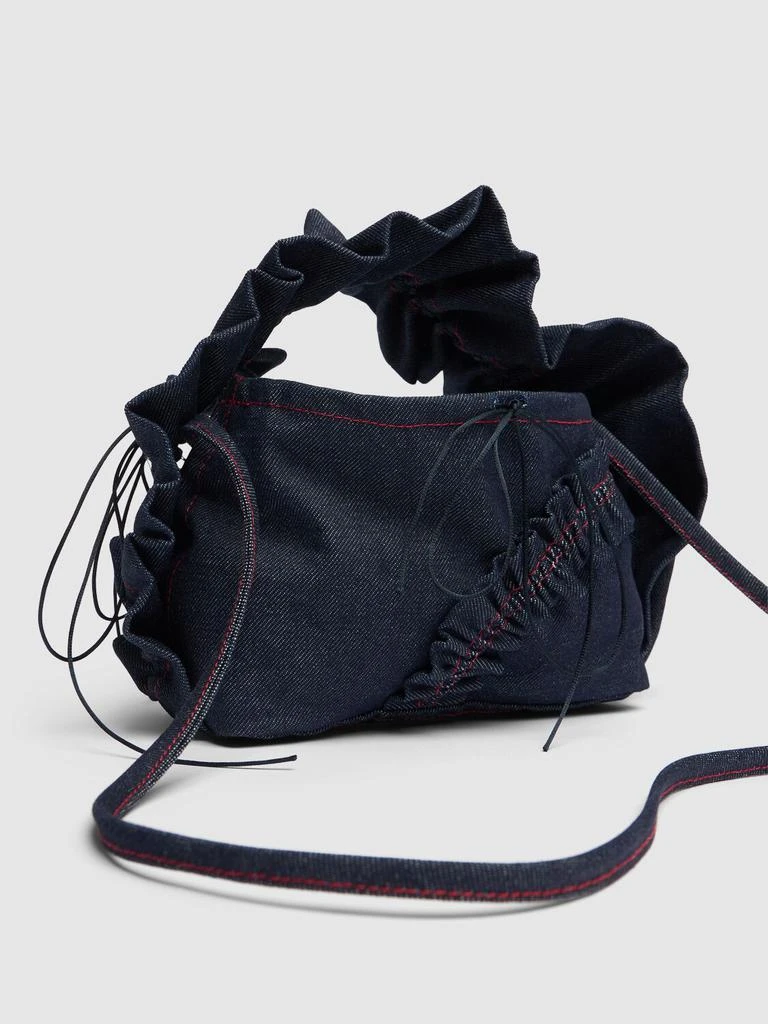 CECILIE BAHNSEN Umi Cotton Denim Top Handle Bag 2