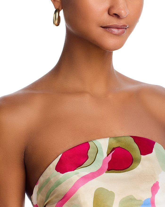 Cult Gaia Krisha Gathered Strapless Top 4
