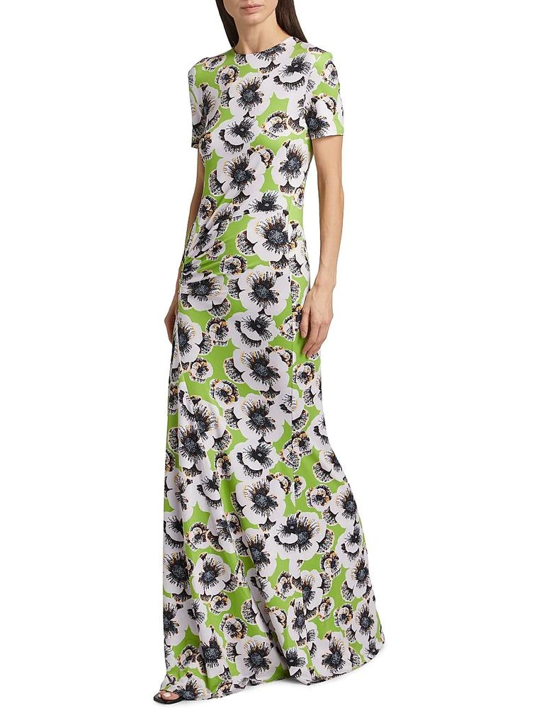 Annie Floral Short-Sleeve Maxi Dress  On Sale Now with Up to 50% Off |  Discover Exclusive Deals & Savings at BeyondStyle  Authentic Eywasouls  Malibu mermaid|contemporary|crewneck|dresses|Women's|women's|women's  apparel|floor-length|floral|short ...