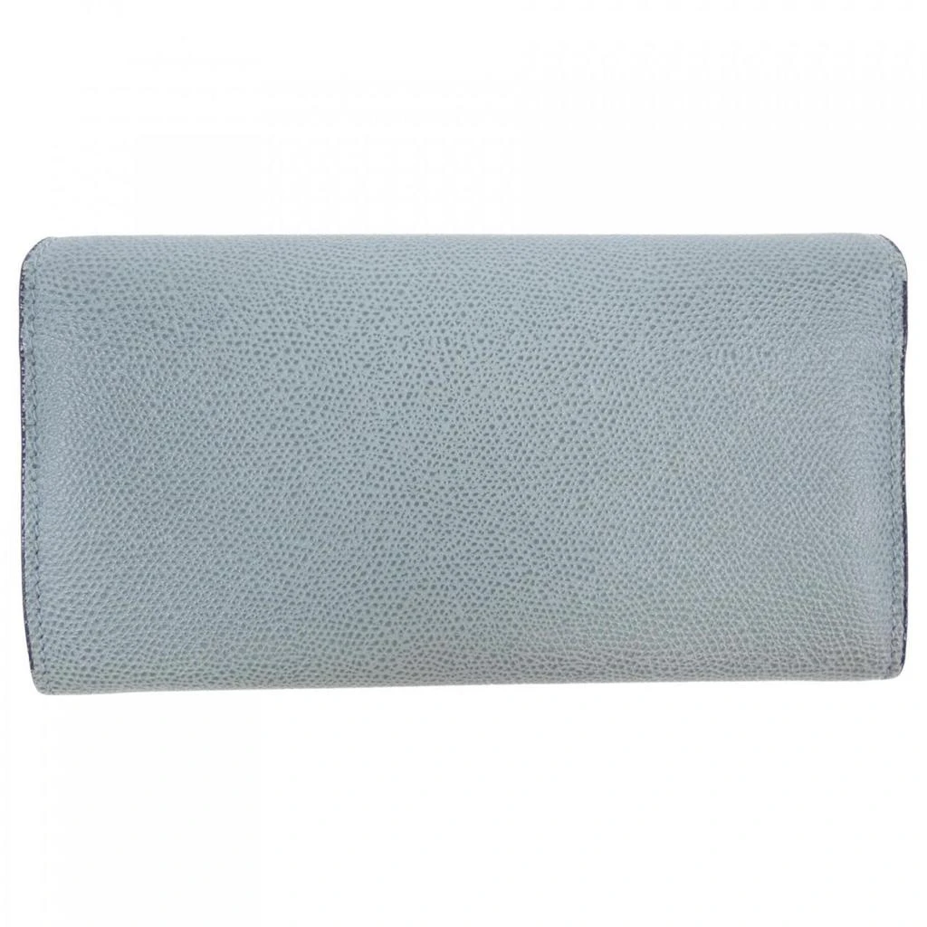 VALEXTRA Leather Long Wallet (Tri-Fold) (Pre-Owned) 2