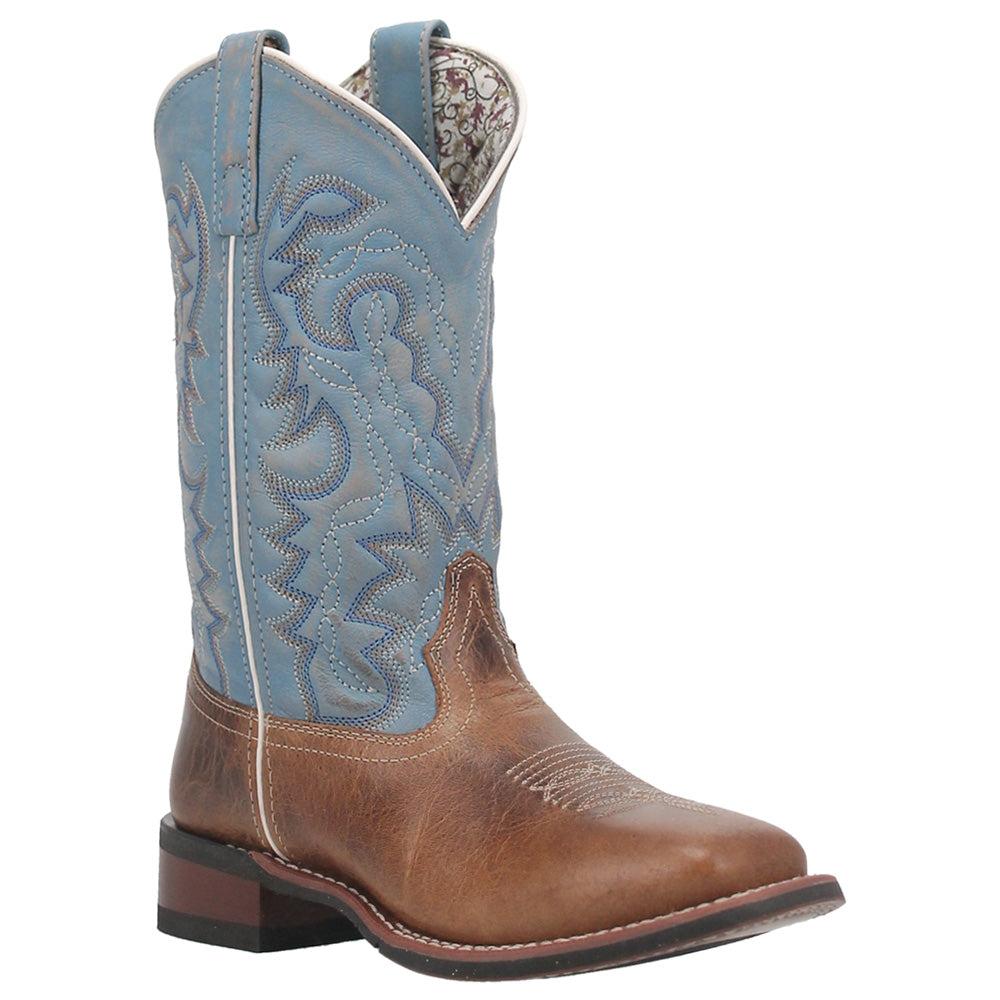 Laredo Darla Square Toe Embroidered Cowboy Boots