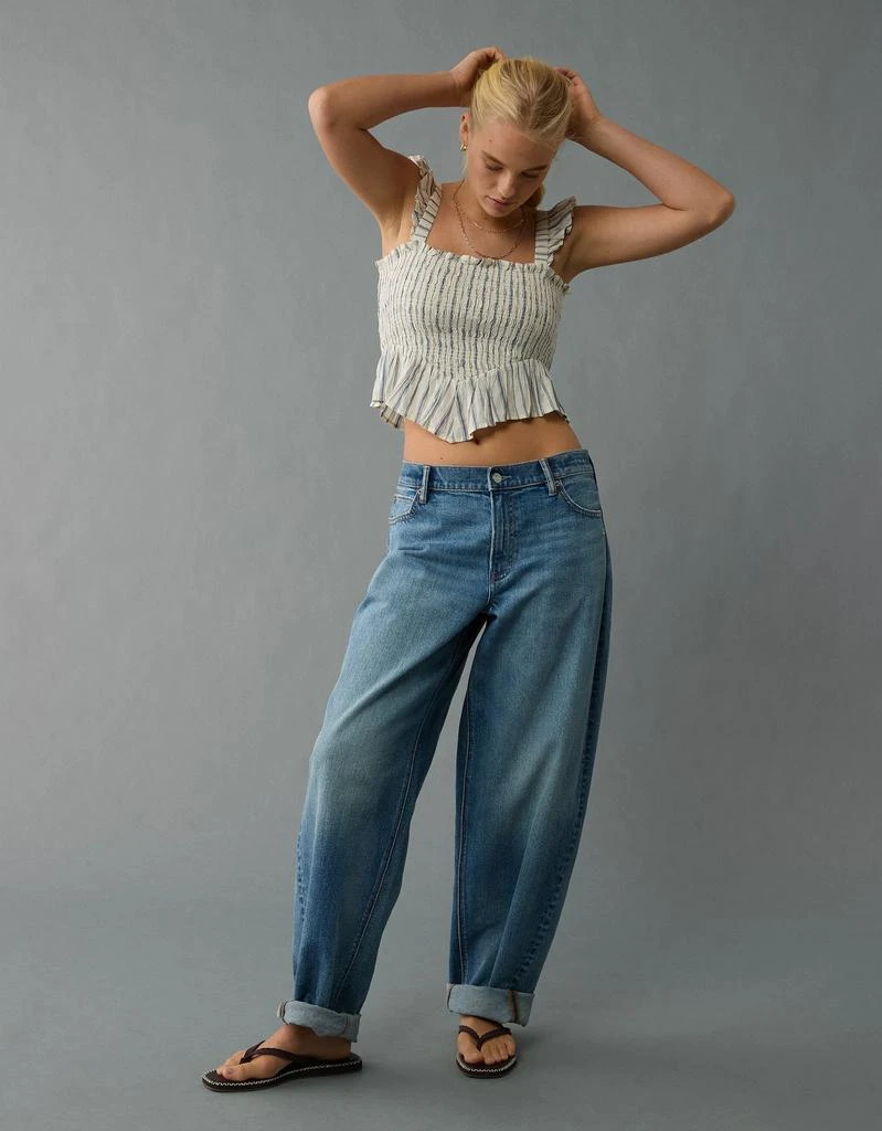 AE AE Bella Smocked Crop Top 5