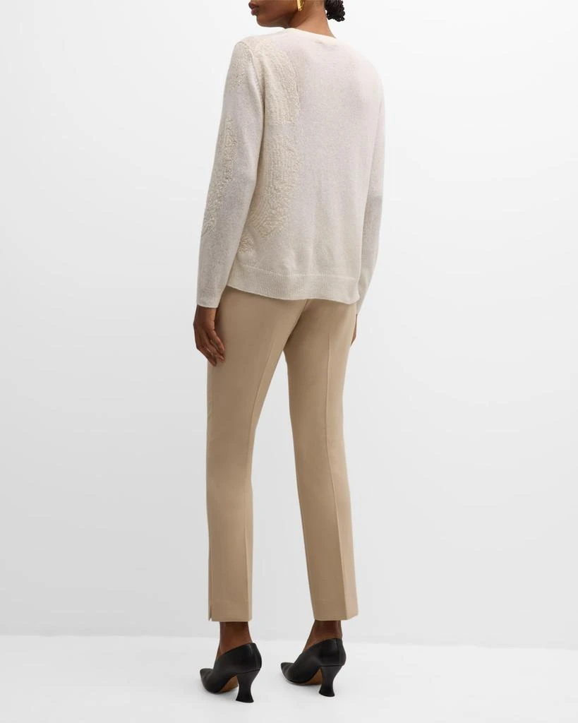 Lafayette 148 New York Manhattan Cropped Cigarette Pants 6