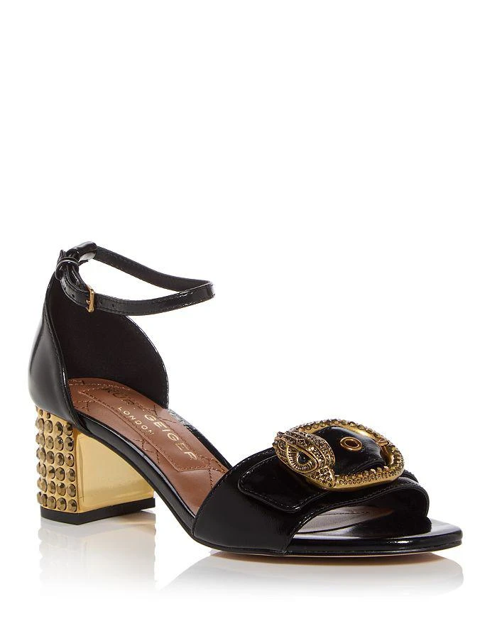 Kurt Geiger Women's Mayfair Embellished Block Heel Sandals 1