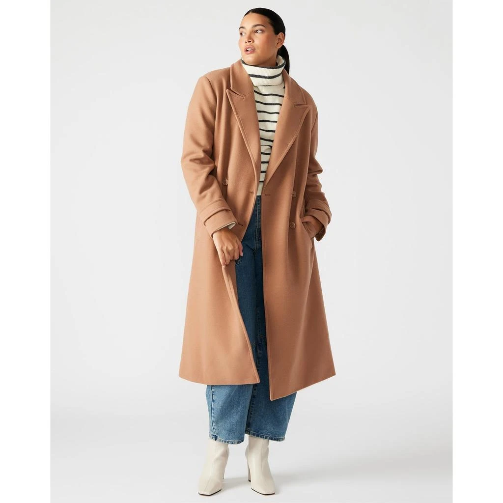 Steve Madden Prince Coat Camel 2