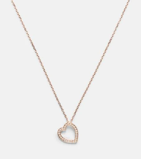 Repossi Antifer 18kt rose gold (750/1000) pendant necklace with diamonds 4