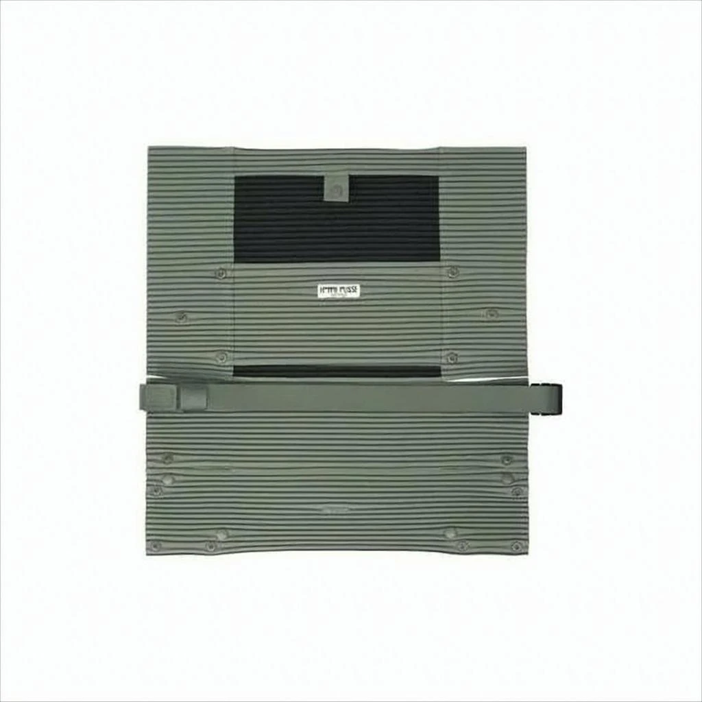 Homme Plissé Issey Miyake Pleated Crossbody Bag With Adjustable Strap And Unique Design 5