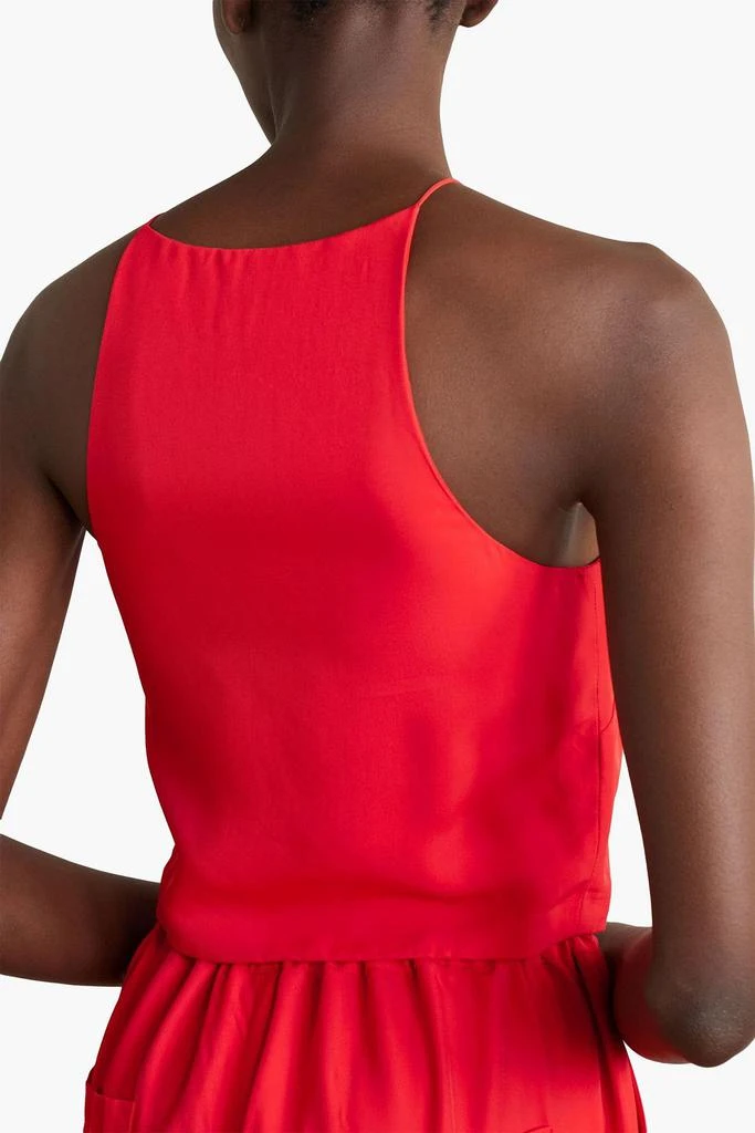GAUCHERE Cropped twill camisole 3