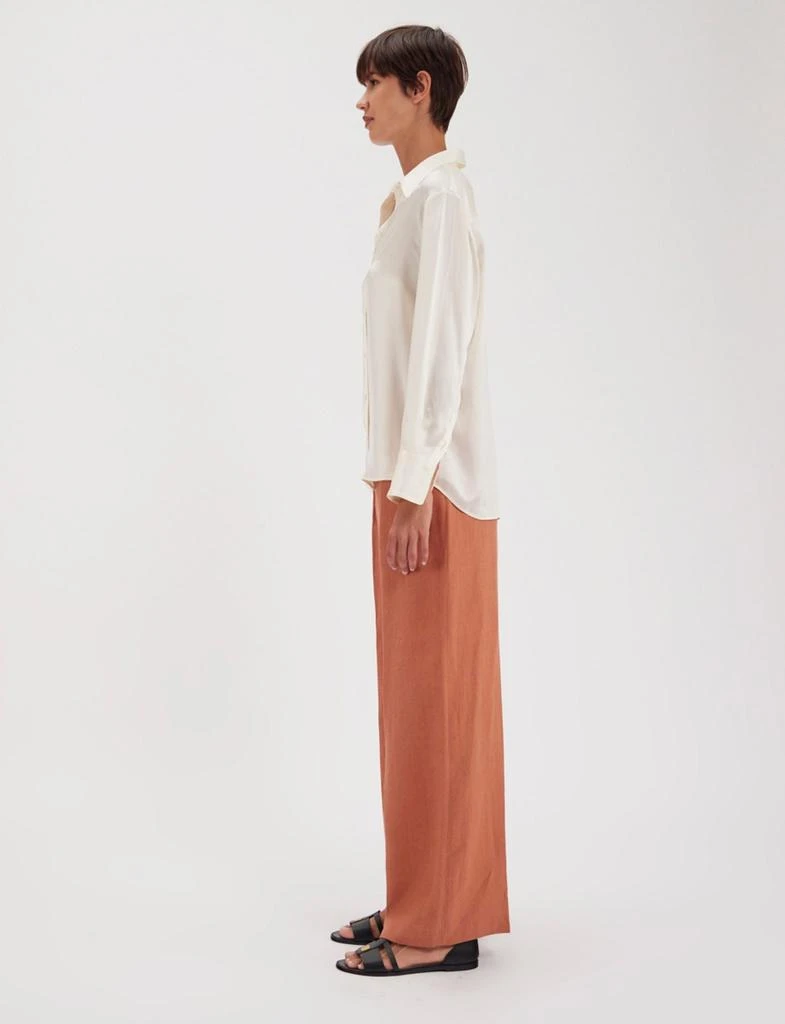 INES DE LA FRESSANGE Maureen ecrue silk shirt 3