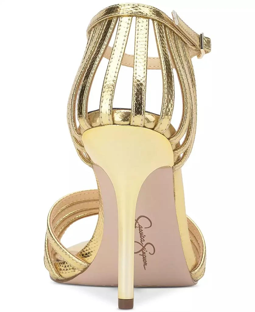 Jessica Simpson Women's Nuvire Strappy Stiletto Dress Sandals 3