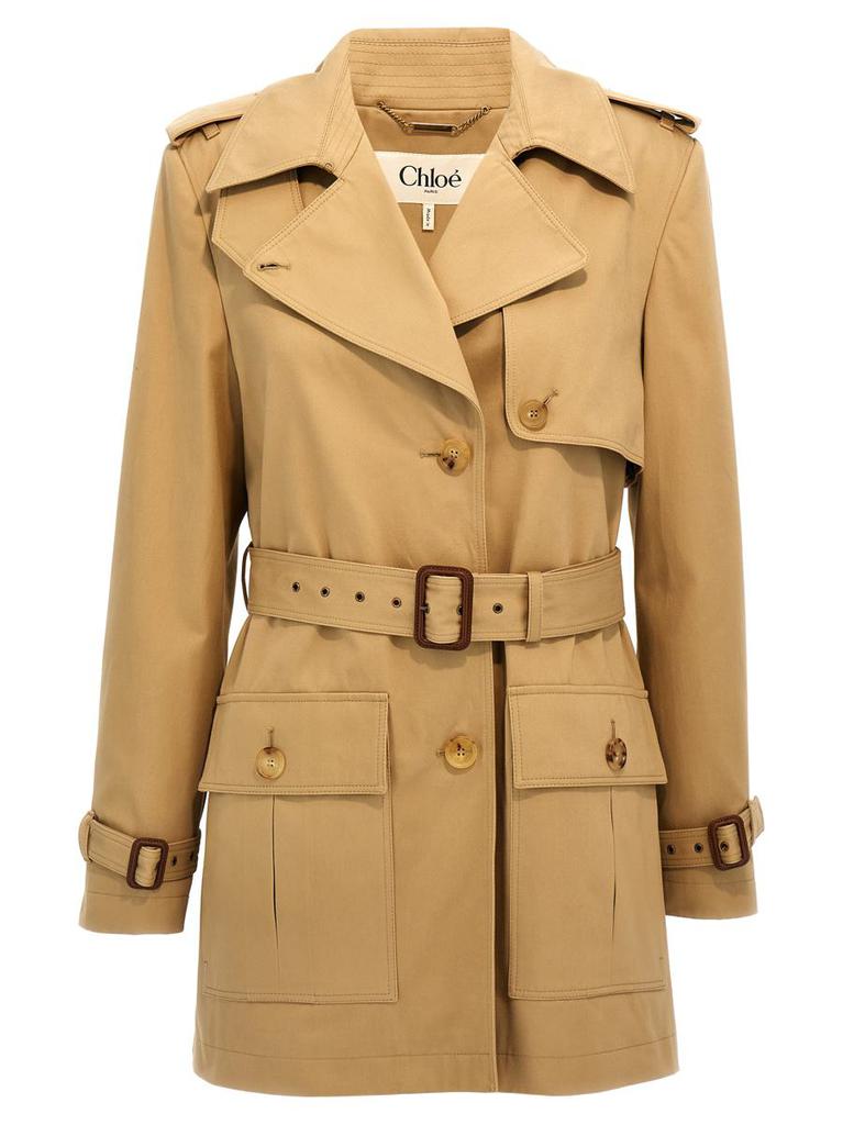 Chloé Chloé Indigo Canvas Jacket - BeyondStyle