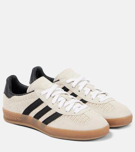 Adidas Gazelle Indoor suede-trimmed sneakers 1