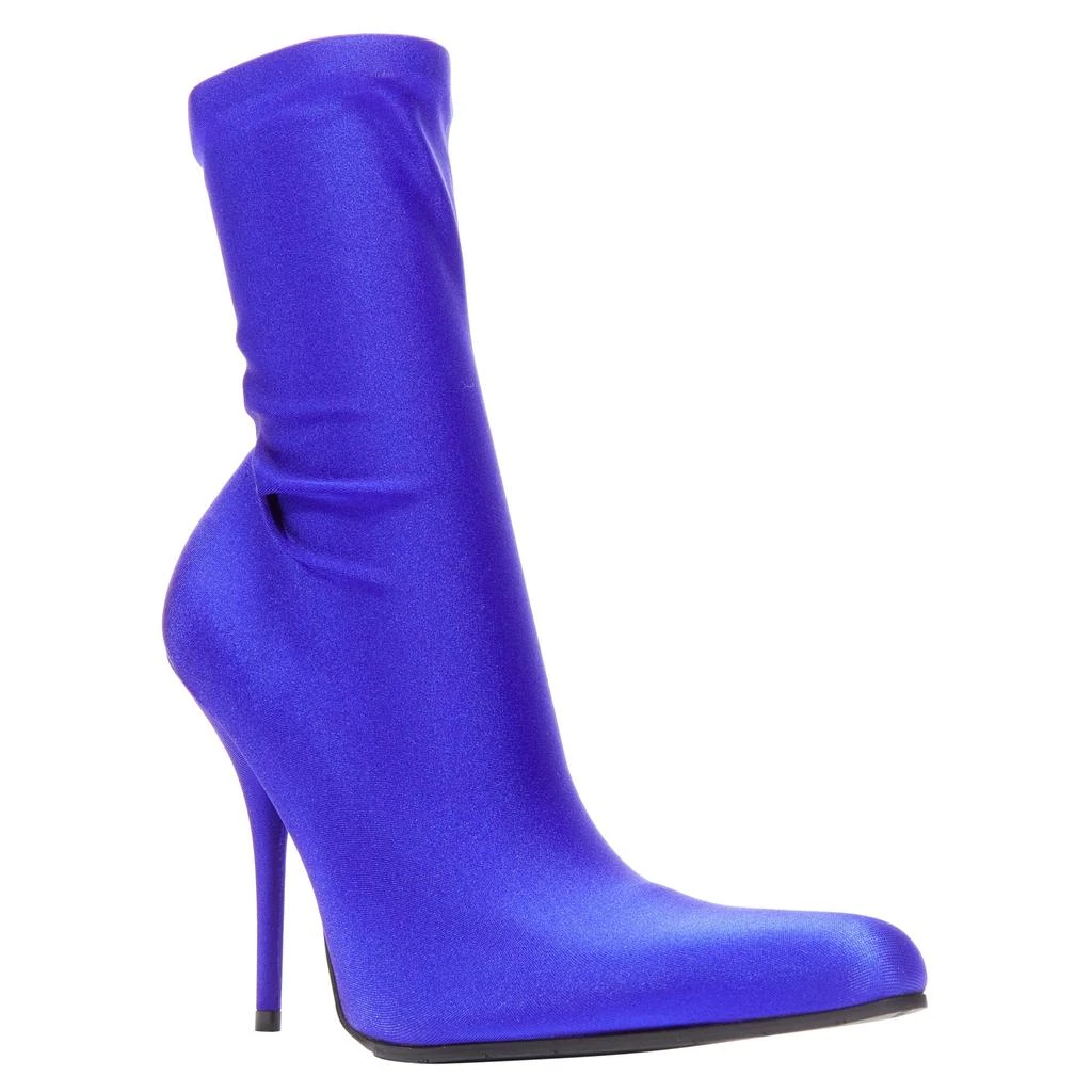 Balenciaga Demna lycra high heeled sock boots Kim Kardashian 2