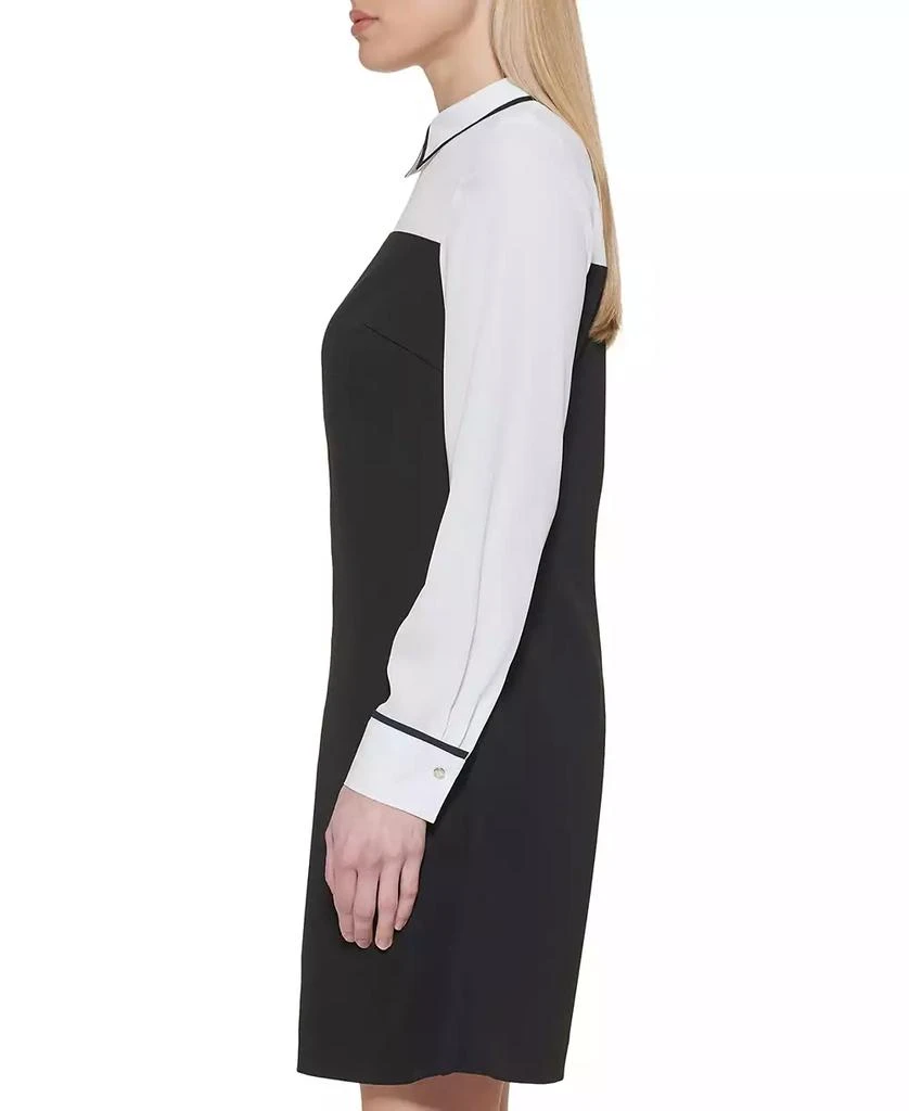 Tommy Hilfiger Women's Collared Sheath Dress, 0P-1 3