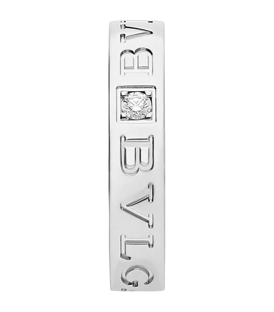 BVLGARI White Gold and Diamond B.zero1 Ring 2