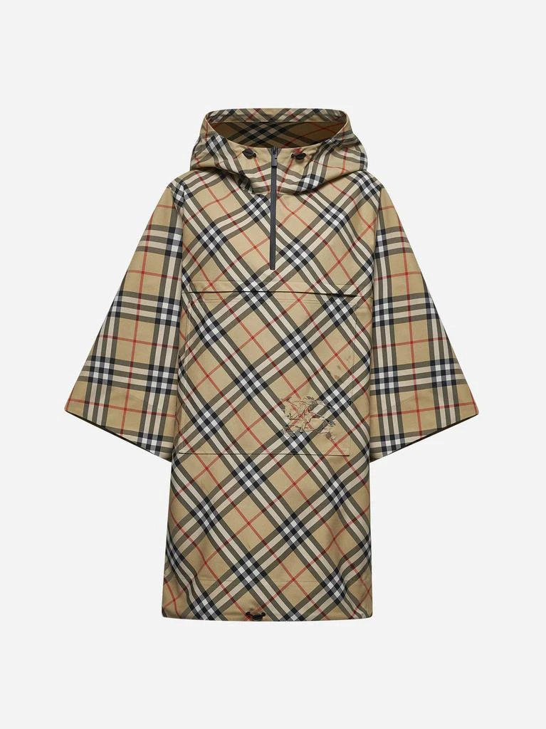 Burberry Beige Check waterproof poncho 1