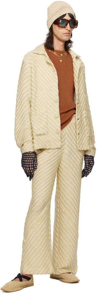 Isa Boulder SSENSE Exclusive Beige Trousers 4
