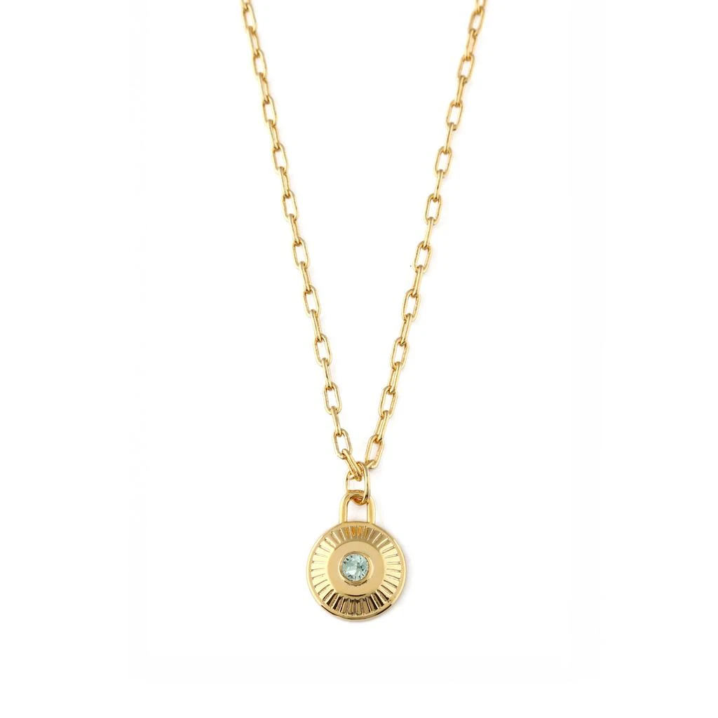 Orelia London August Birthstone Necklace Made With Swarovski Crystals 1