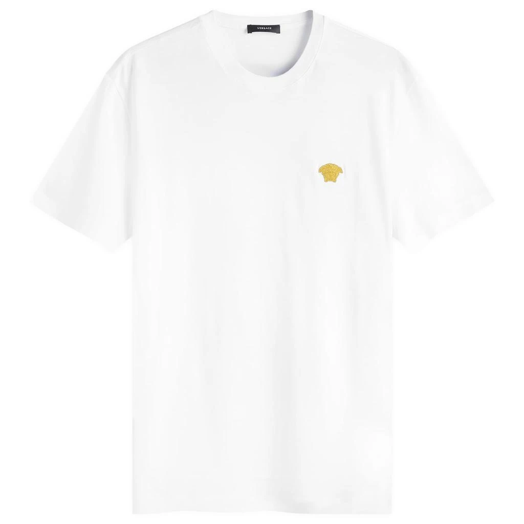 Versace Versace Embroidered Medusa Tee 1