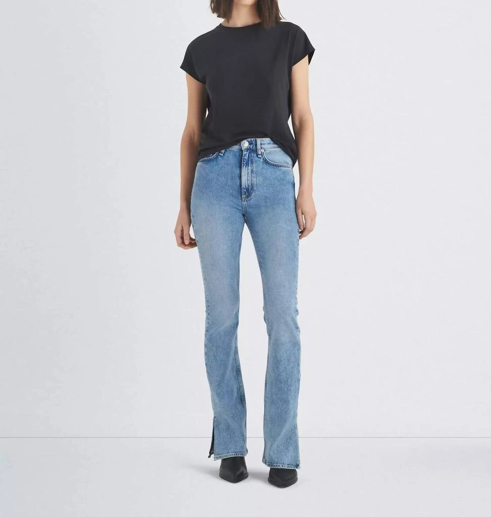 Rag & Bone Peyton High Rise Bootcut Jean In Summers 1