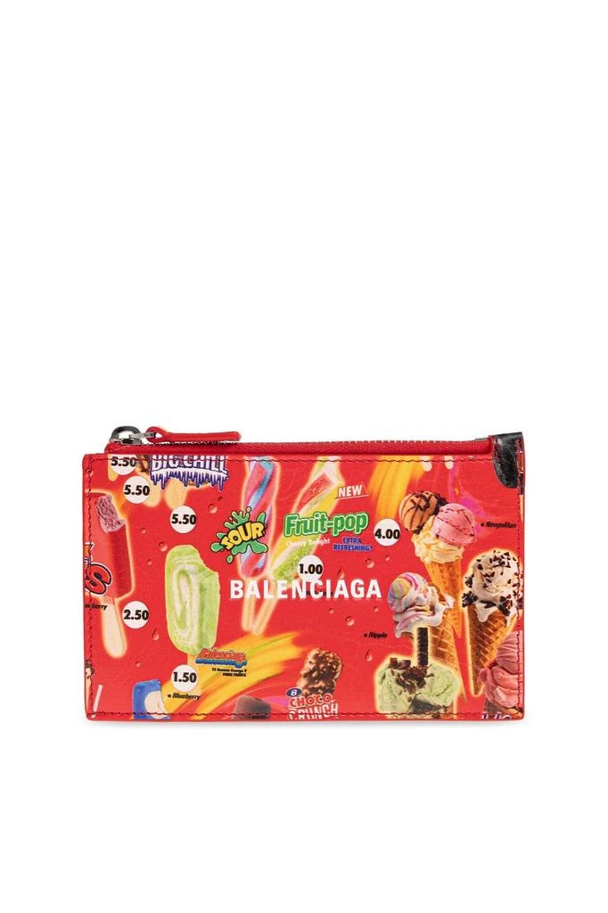 Balenciaga Balenciaga Graphic Print Card Holder