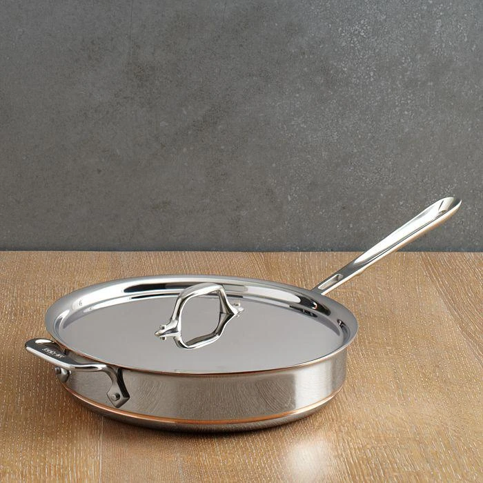 All-Clad All Clad Copper Core 3 Quart  Covered Sauté Pan 3