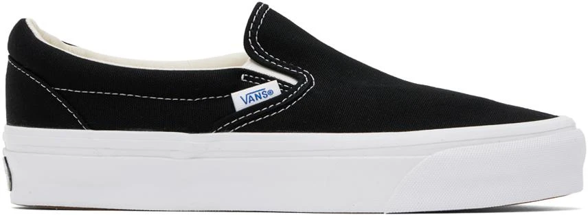 Vans Black Slip-On Reissue 98 LX Sneakers 1