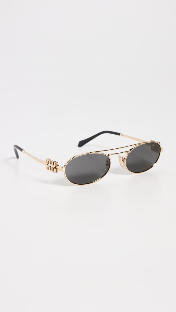 【送料&関税込】Miu Miu 0mu 54ys Runway 5ak5s0 Oro Sunglasse Miu Miu 0mu 54ys Runway 5ak5s0 Oro Sunglasses - Accessories