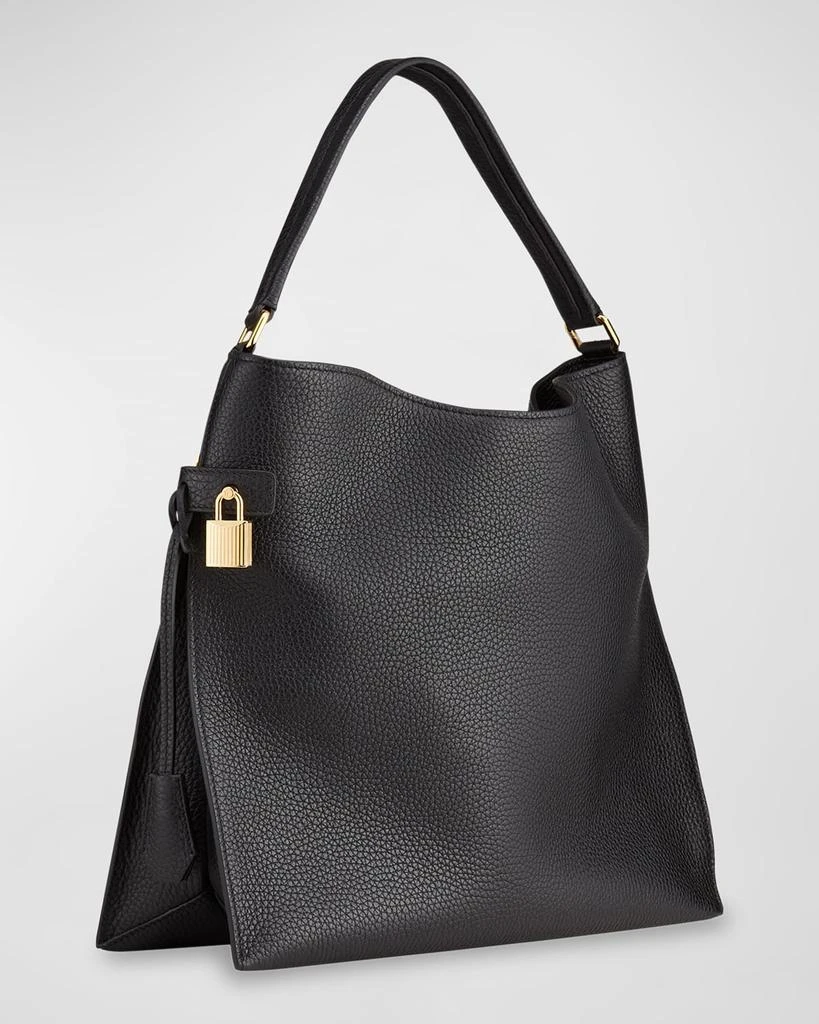 Tom Ford Alix Hobo Small in Grained Leather 4
