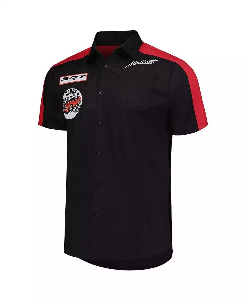 Reason Men's and Women's Black Dodge Mechanics Button-Up Shirt 3
