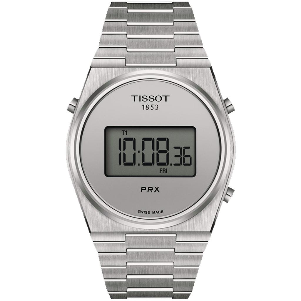 Tissot Men's PRX Digital Silver Dial Watch