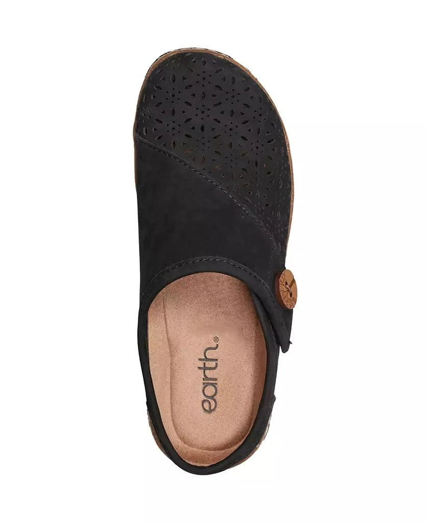 Earth Women's Erinn Cutout Slip-On Clogs 4