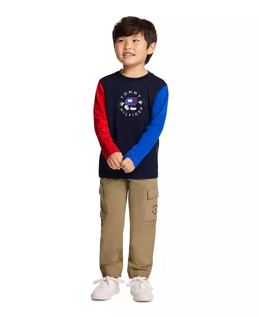 Tommy Hilfiger Boys' 2T-7 Crewneck T-Shirt
