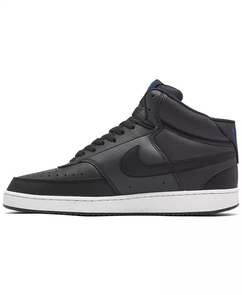 NIKE Men's Court Vision Mid Next Nature Casual Sneakers from Finish Line 3