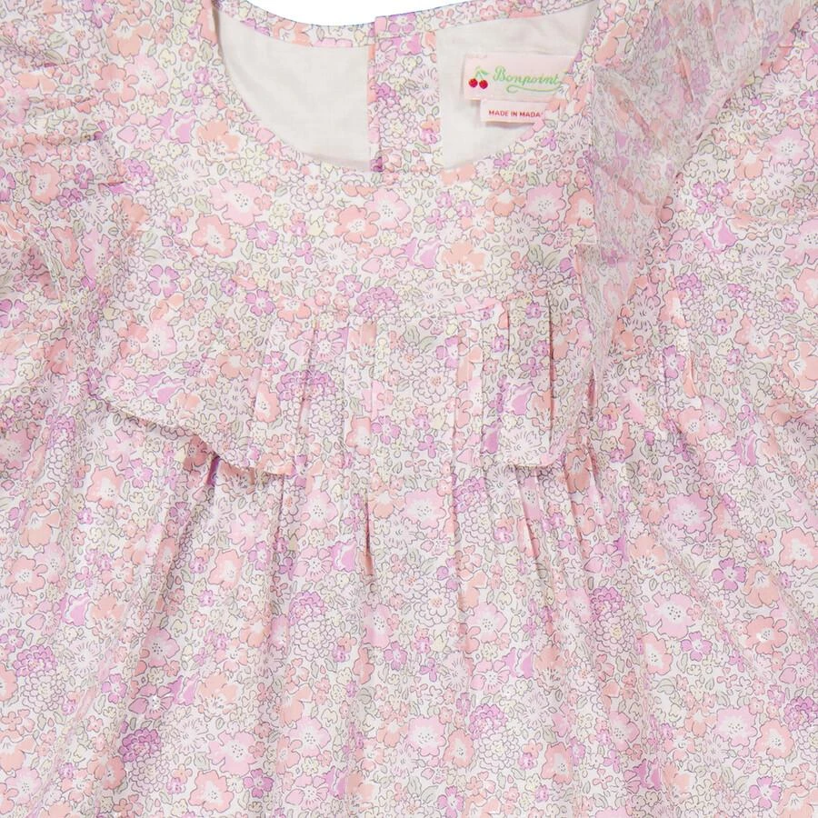 Bonpoint Bonpoint Girls Fosca Top With Floral Motif, Size 6Y 2
