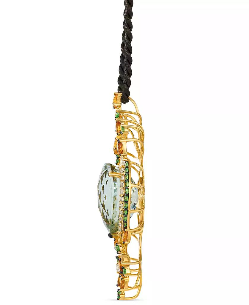 Le Vian Multi-Gemstone Silk Cord Pendant Necklace (19-1/3 ct. t.w.) in 14k Yellow Gold, 18"