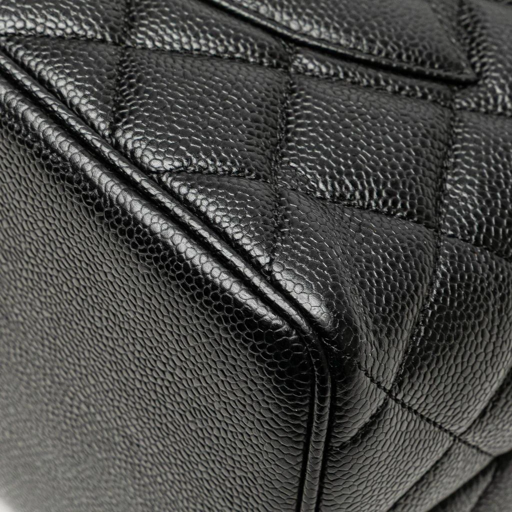 Chanel Chanel Black Caviar Medallion Tote  9