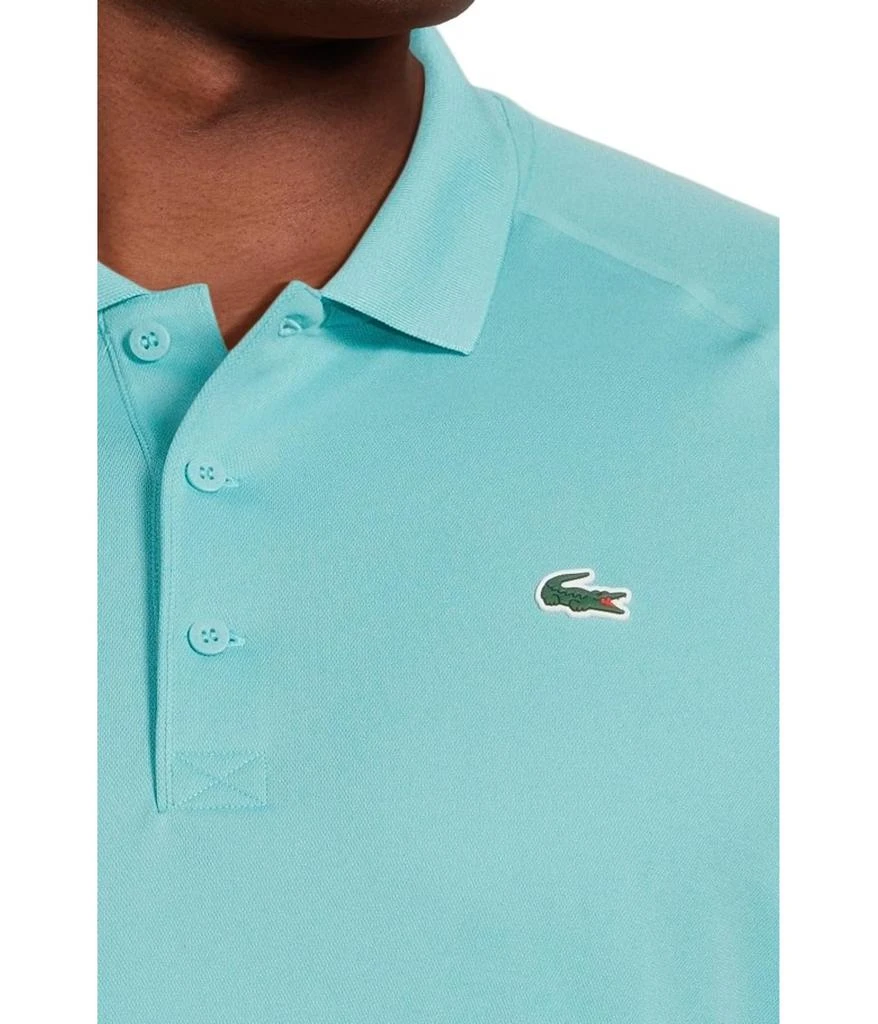 Lacoste Short Sleeve Sport Breathable Run-Resistant Interlock Polo Shirt 4