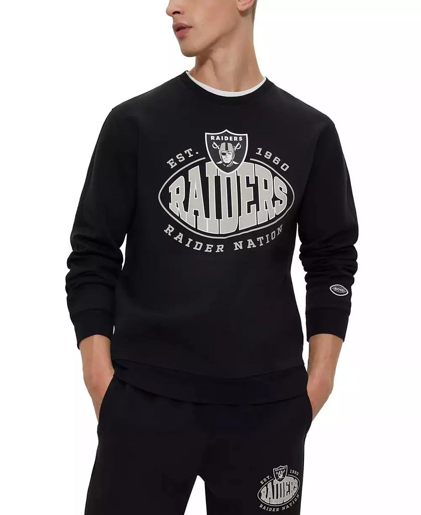 Hugo Boss Men's BOSS x Las Vegas Raiders NFL Sweatshirt 1